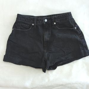 High Rise Mom Shorts